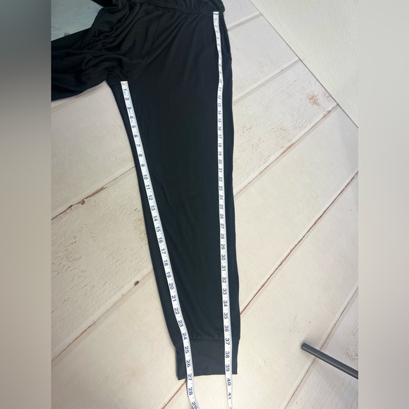 NWT Casual Long Sleeve Jumpsuit Crewneck One Off Shoulder Elastic Waist  SIZE XL - Picture 17 of 17